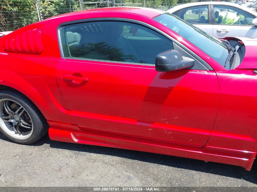 2006 Ford Mustang V6 VIN: 1ZVFT80N365182085 Lot: 39870741