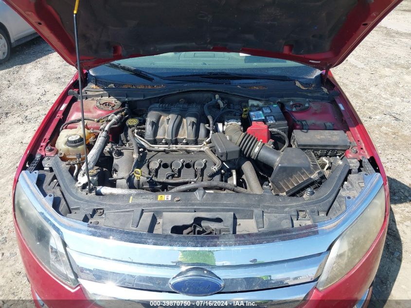 2010 Ford Fusion Sel VIN: 3FAHP0JGXAR104366 Lot: 39870750