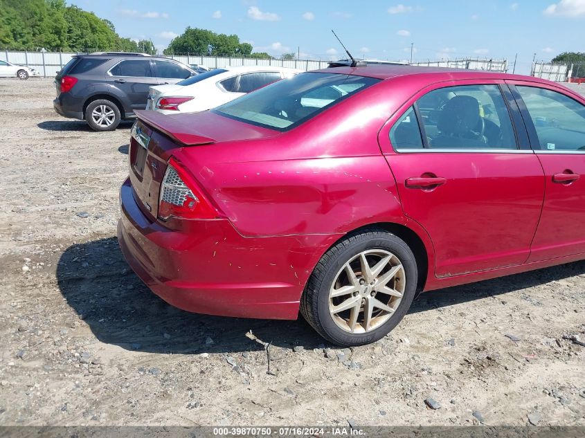 2010 Ford Fusion Sel VIN: 3FAHP0JGXAR104366 Lot: 39870750