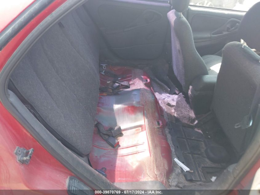 1997 Chevrolet Cavalier VIN: 1G1JC5242V7222037 Lot: 39870769