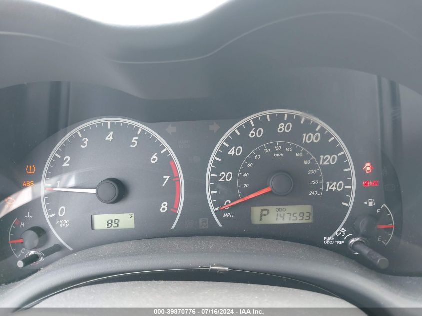 2010 Toyota Corolla S/Le/Xle VIN: JTDBU4EE9AJ062713 Lot: 39870776