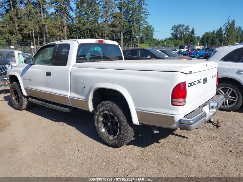 1999 Dodge Dakota Slt/Sport VIN: 1B7GG22Y0XS169782 Lot: 39870797