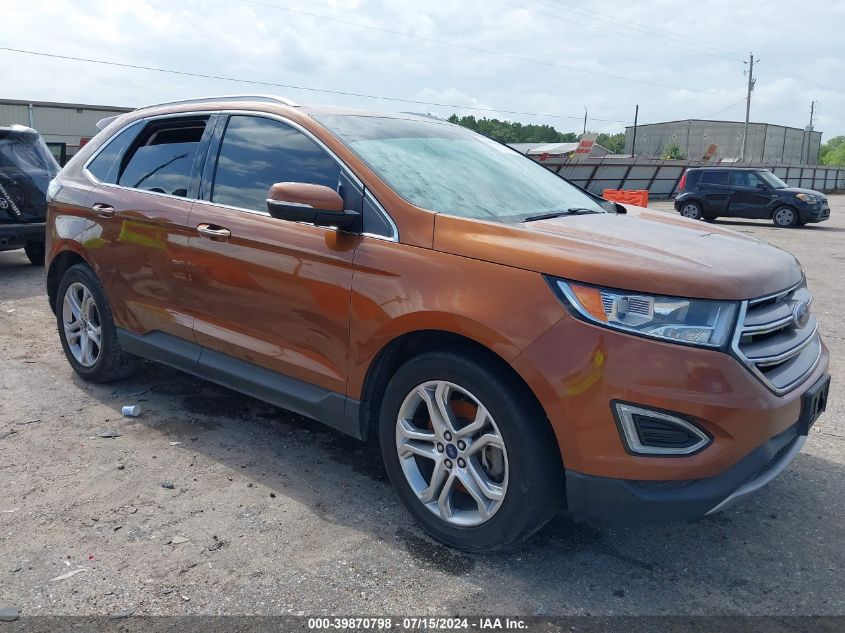 VIN 2FMPK4K94HBC13275 2017 FORD EDGE no.1