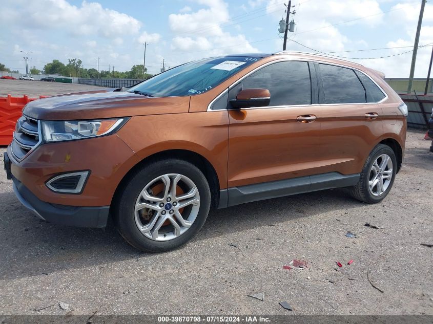 VIN 2FMPK4K94HBC13275 2017 FORD EDGE no.2