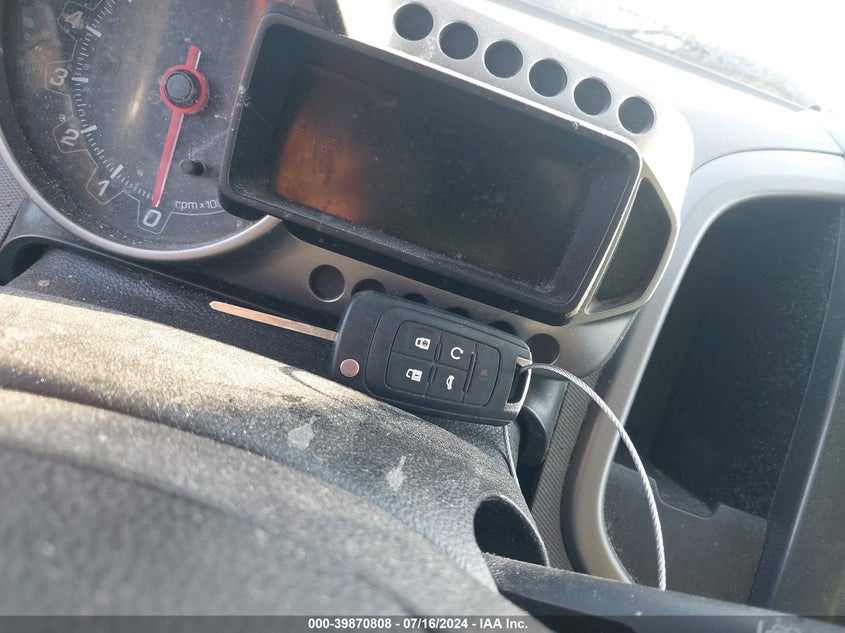 2012 Chevrolet Sonic Lt VIN: 1G1JC5SBXC4204009 Lot: 39870808