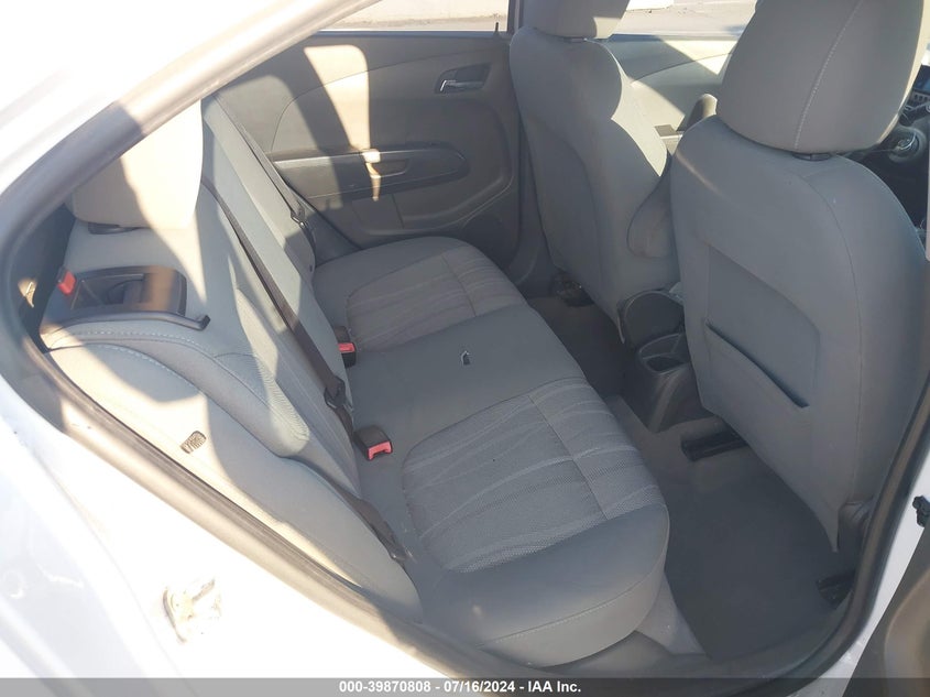 2012 Chevrolet Sonic Lt VIN: 1G1JC5SBXC4204009 Lot: 39870808