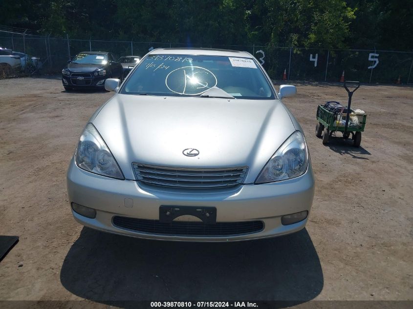 2002 Lexus Es 300 VIN: JTHBF30G920059622 Lot: 39870810