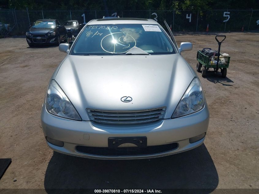 2002 Lexus Es 300 VIN: JTHBF30G920059622 Lot: 39870810