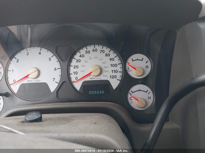 2008 Dodge Ram 1500 Slt VIN: 1D7HA18208S560912 Lot: 39870818