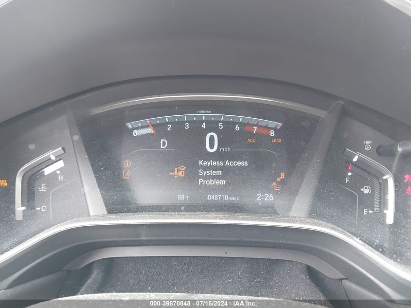 2019 Honda Cr-V Touring VIN: 2HKRW2H94KH612972 Lot: 39870848