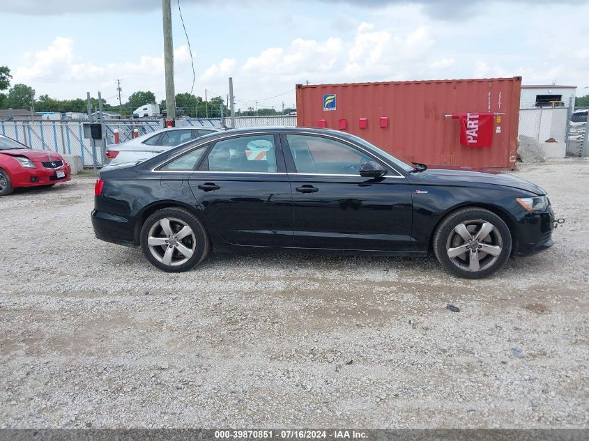 2012 Audi A6 3.0 Premium VIN: WAUGGAFC4CN100141 Lot: 39870851