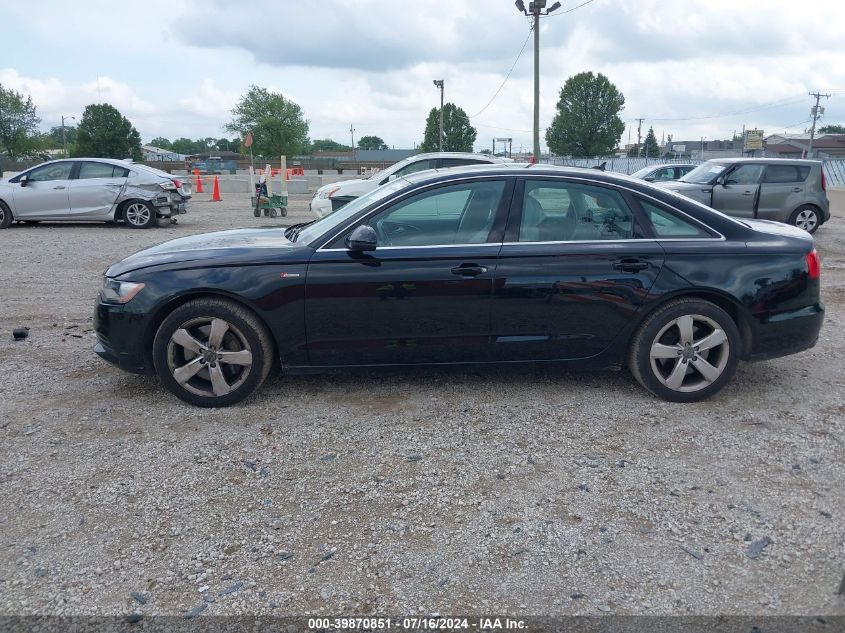 2012 Audi A6 3.0 Premium VIN: WAUGGAFC4CN100141 Lot: 39870851