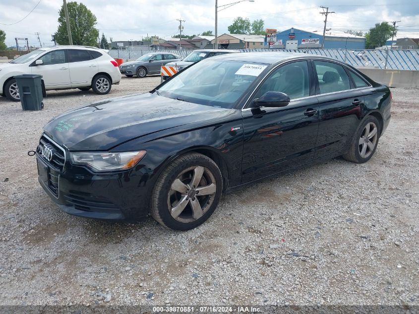 2012 Audi A6 3.0 Premium VIN: WAUGGAFC4CN100141 Lot: 39870851