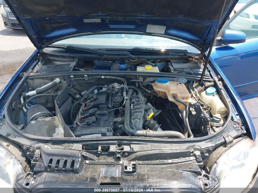 2008 Audi A4 2.0T VIN: WAUAF78E98A052032 Lot: 39870857