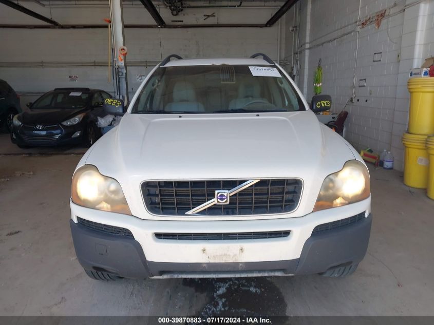 2003 Volvo Xc90 2.5T VIN: YV1CM59HX31005576 Lot: 39870883