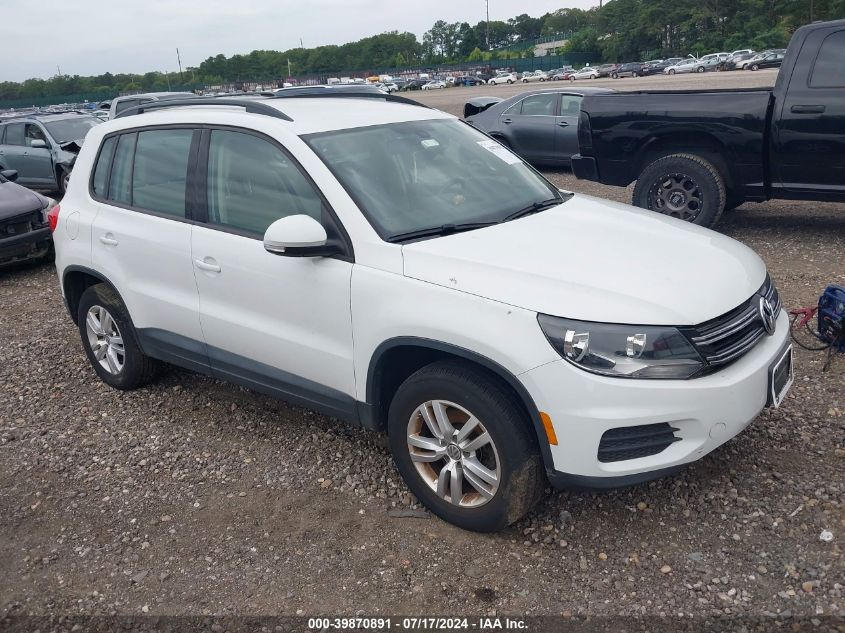 WVGBV7AX6GW604881 2016 VOLKSWAGEN TIGUAN - Image 1