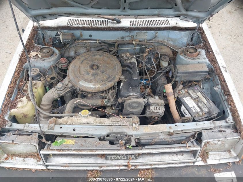 1986 Toyota Tercel Deluxe VIN: JT2AL32V5G3630944 Lot: 39870895