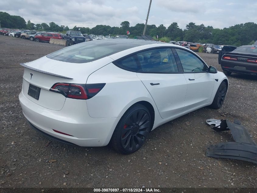 2023 Tesla Model 3 VIN: 5YJ3E1EC6PF485019 Lot: 39870897