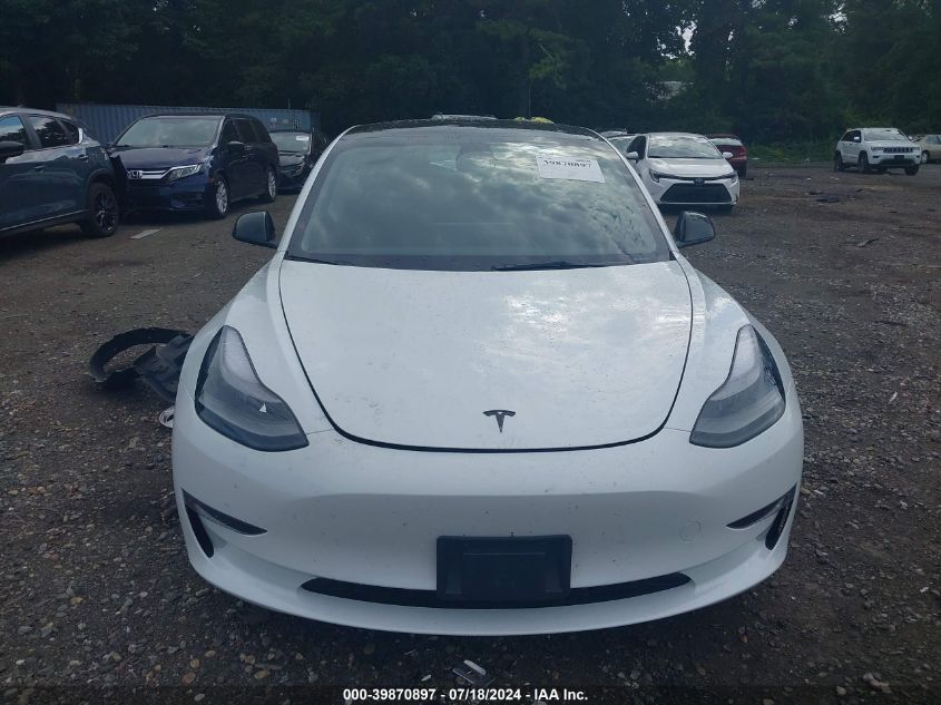 2023 Tesla Model 3 VIN: 5YJ3E1EC6PF485019 Lot: 39870897