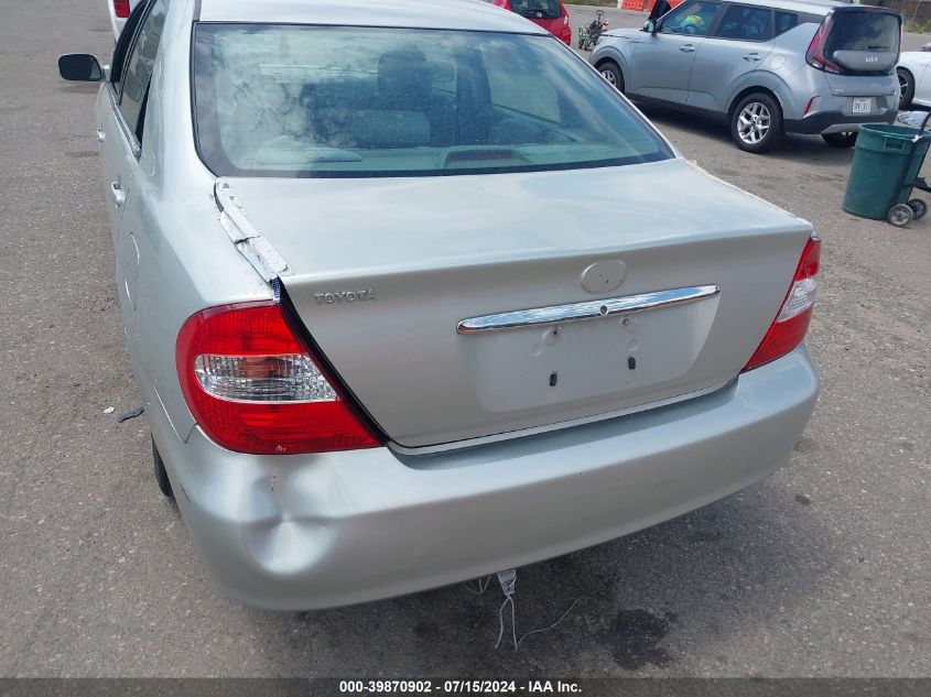 2004 Toyota Camry Le VIN: 4T1BE32K54U894243 Lot: 39870902