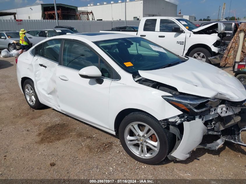 2018 Chevrolet Cruze Lt Auto VIN: 1G1BE5SM3J7153657 Lot: 39870917