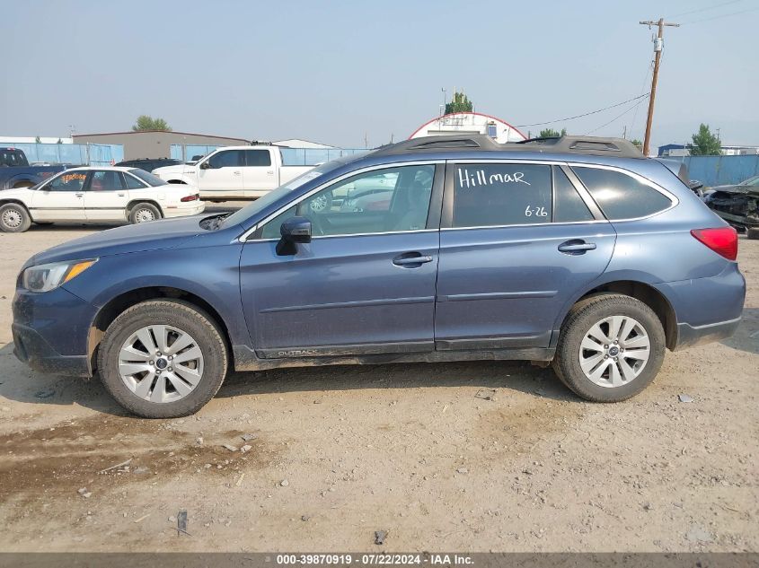 2017 Subaru Outback 2.5I Premium VIN: 4S4BSAFC1H3251058 Lot: 39870919