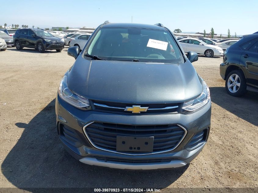2019 Chevrolet Trax Lt VIN: 3GNCJLSB7KL353441 Lot: 39870923