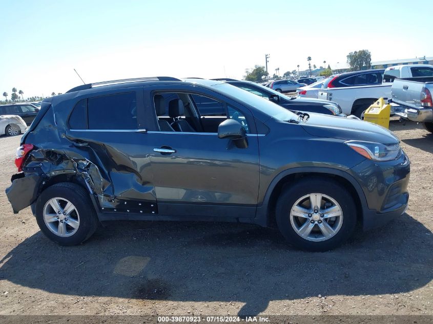 2019 Chevrolet Trax Lt VIN: 3GNCJLSB7KL353441 Lot: 39870923