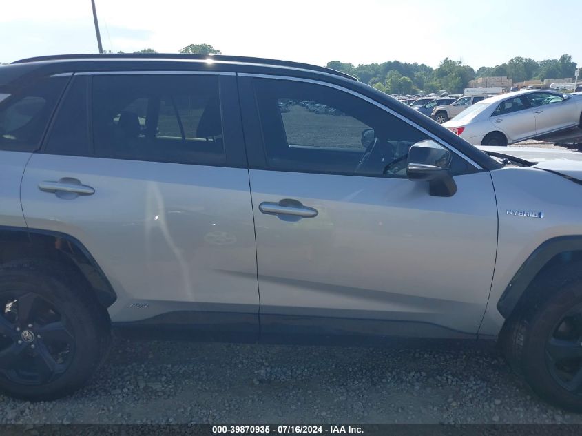 2021 Toyota Rav4 Xse VIN: 2T3E6RFV1MW018178 Lot: 39870935