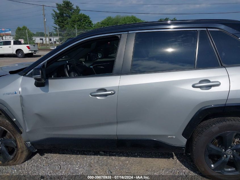 2021 Toyota Rav4 Xse VIN: 2T3E6RFV1MW018178 Lot: 39870935