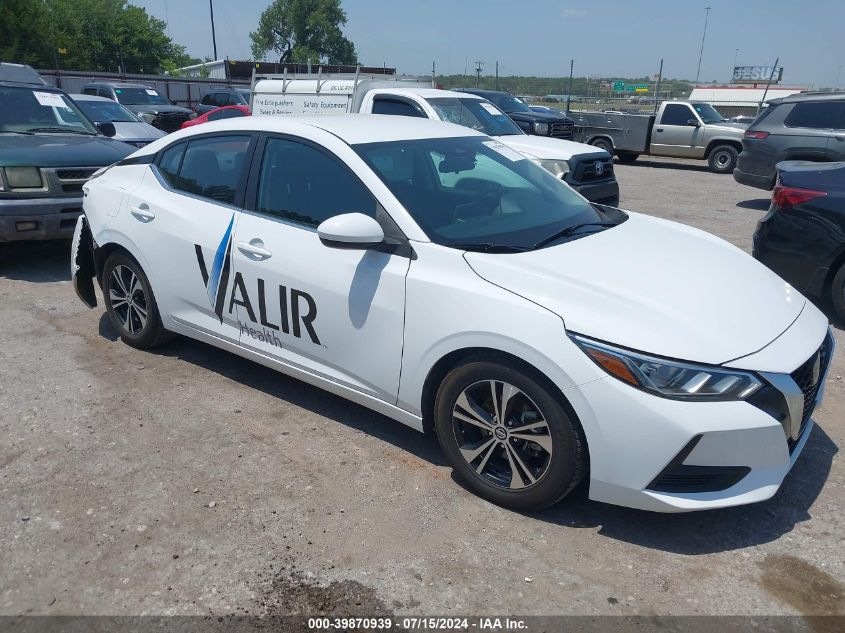 2021 Nissan Sentra Sv Xtronic Cvt VIN: 3N1AB8CV0MY203764 Lot: 39870939