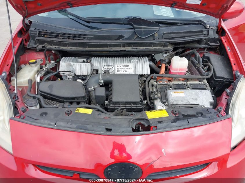 2011 Toyota Prius Two VIN: JTDKN3DUXB0263690 Lot: 39870947