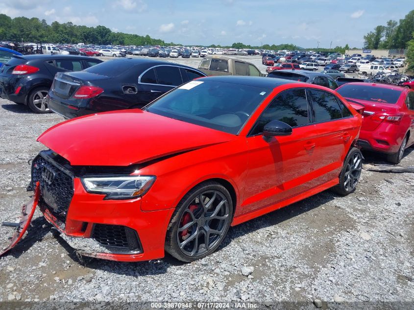 WUABWGFFXJ1906005 2018 AUDI RS3 - Image 2