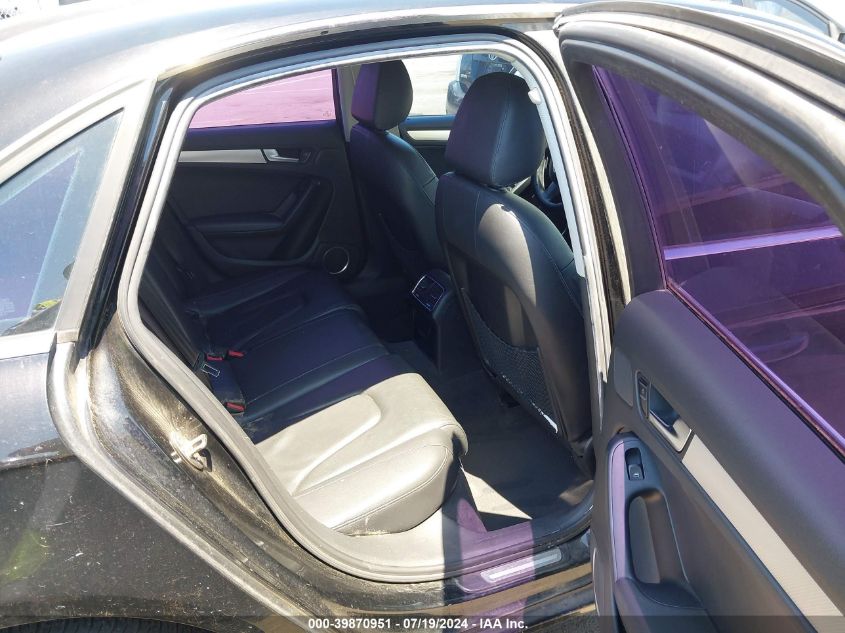 2010 Audi A4 2.0T Premium VIN: WAUEFAFLXAN057576 Lot: 39870951