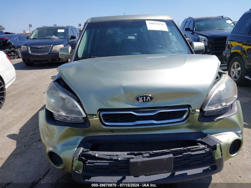 2012 Kia Soul VIN: KNDJT2A54C7444494 Lot: 39870970