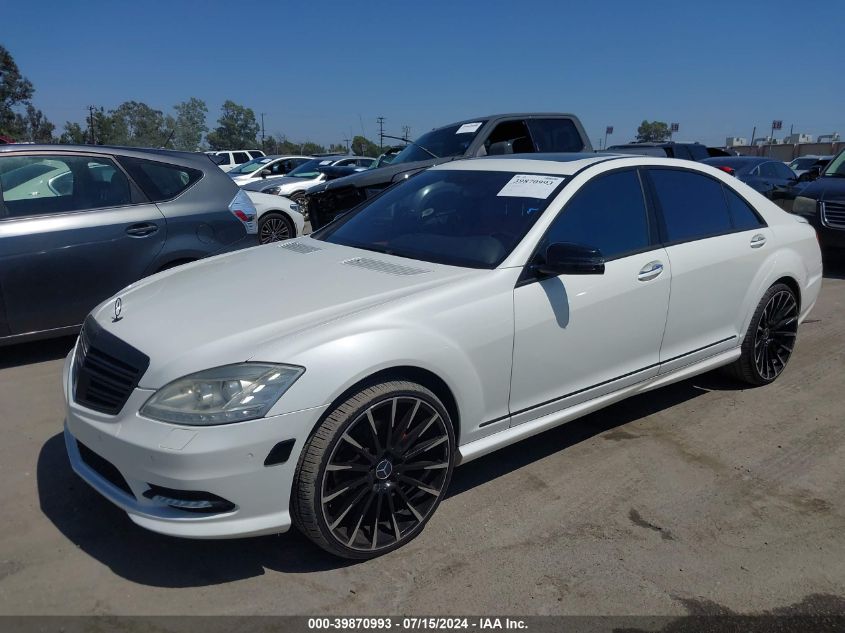 WDDNG71X39A263733 2009 Mercedes-Benz S 550