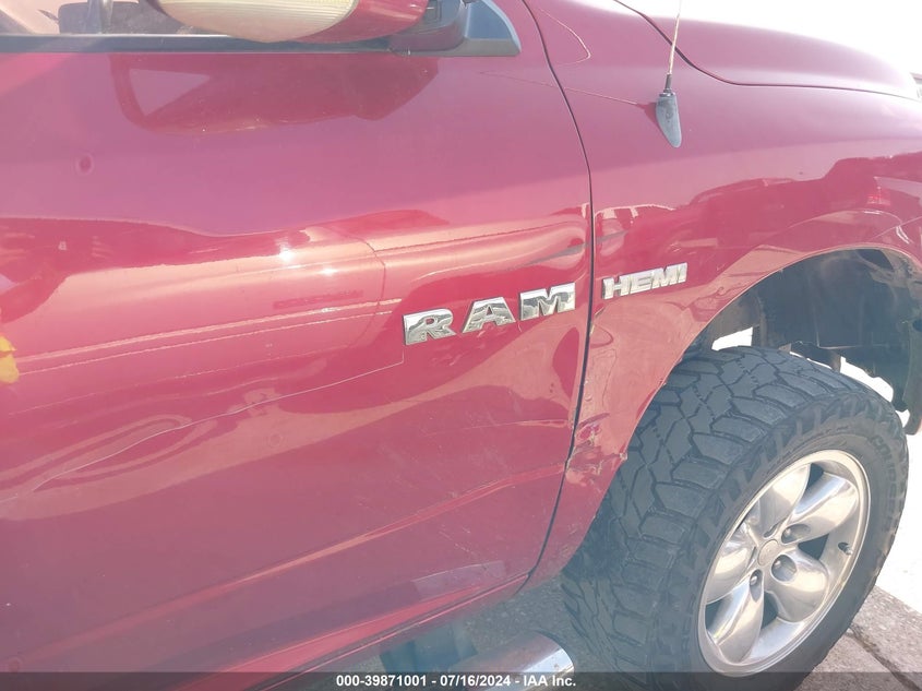 2009 Dodge Ram 1500 Slt/Sport/Trx VIN: 1D3HV18T99S809398 Lot: 39871001