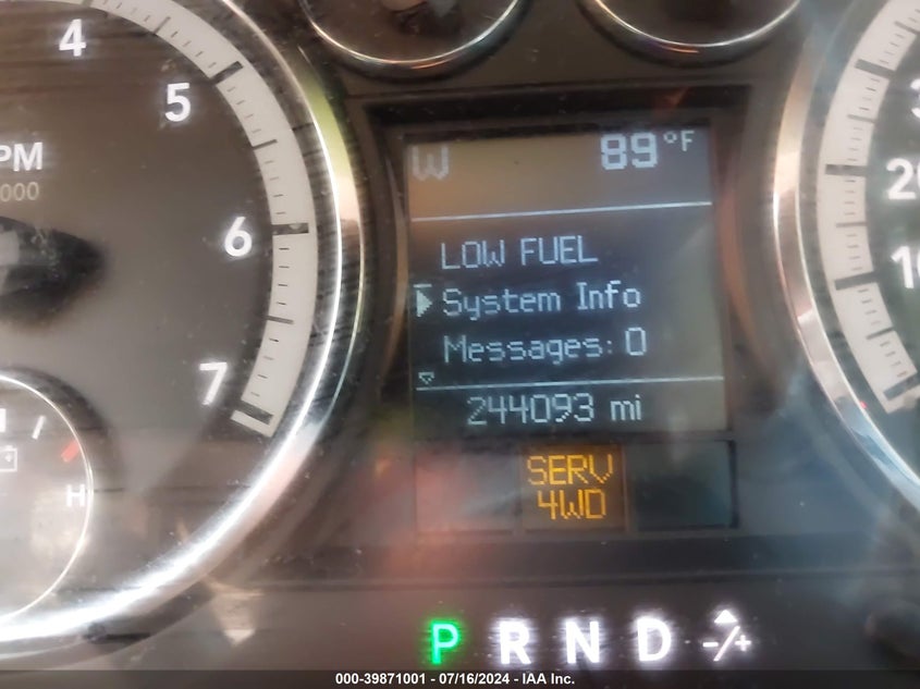 2009 Dodge Ram 1500 Slt/Sport/Trx VIN: 1D3HV18T99S809398 Lot: 39871001