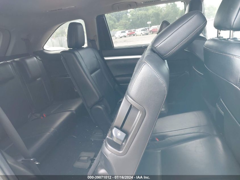 2017 Toyota Highlander Se/Xle VIN: 5TDJZRFH7HS513296 Lot: 39871012