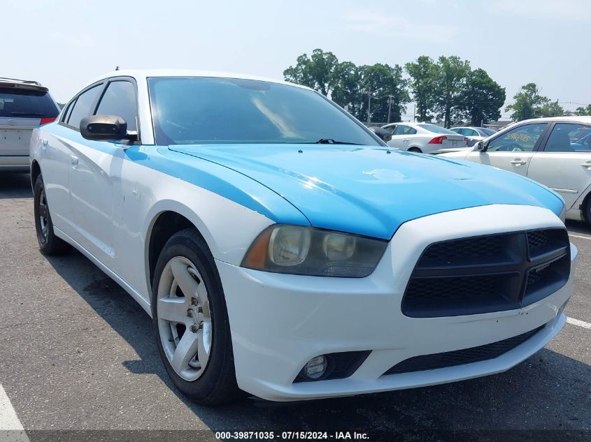 2014 Dodge Charger Police VIN: 2C3CDXAGXEH350894 Lot: 39871035