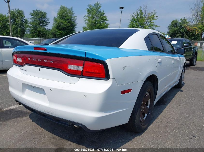 2014 Dodge Charger Police VIN: 2C3CDXAGXEH350894 Lot: 39871035