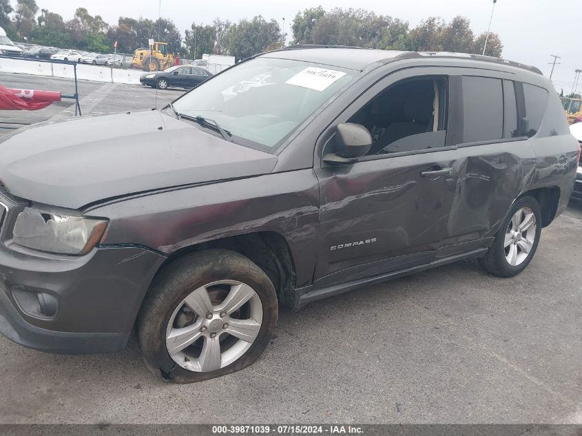 2016 Jeep Compass Sport VIN: 1C4NJCBA5GD568225 Lot: 39871039