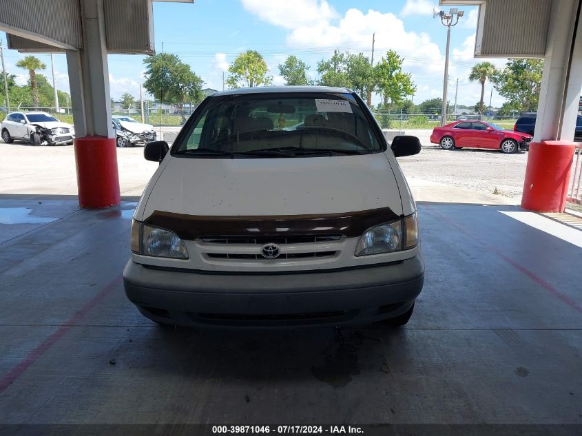 1998 Toyota Sienna Le VIN: 4T3ZF13C8WU077415 Lot: 39871046