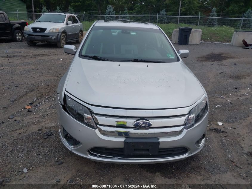 2012 Ford Fusion Sel VIN: 3FAHP0JA1CR424965 Lot: 39871084