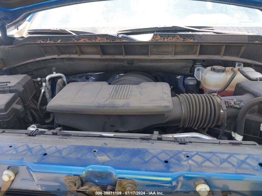 2022 Chevrolet Silverado 1500 C1500 Rst VIN: 1GCPADED7NZ550510 Lot: 39871109