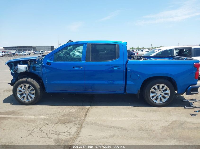 2022 Chevrolet Silverado 1500 C1500 Rst VIN: 1GCPADED7NZ550510 Lot: 39871109