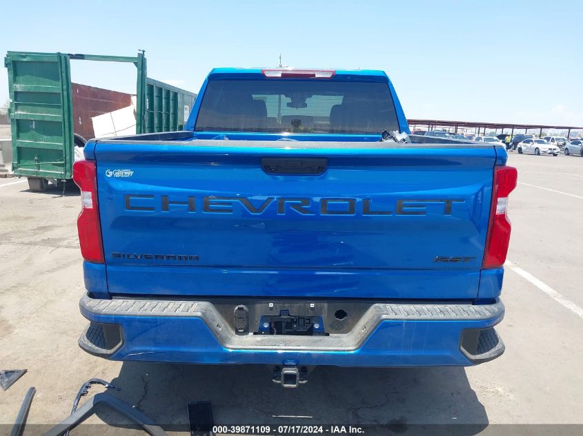 2022 Chevrolet Silverado 1500 C1500 Rst VIN: 1GCPADED7NZ550510 Lot: 39871109