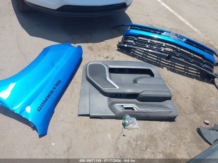 2022 Chevrolet Silverado 1500 C1500 Rst VIN: 1GCPADED7NZ550510 Lot: 39871109