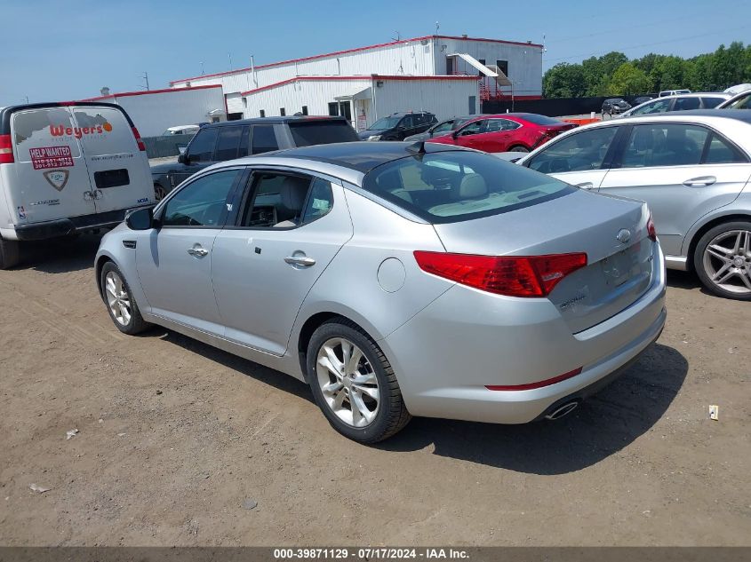 2013 Kia Optima Ex VIN: 5XXGN4A71DG205236 Lot: 39871129