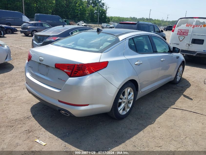 2013 Kia Optima Ex VIN: 5XXGN4A71DG205236 Lot: 39871129